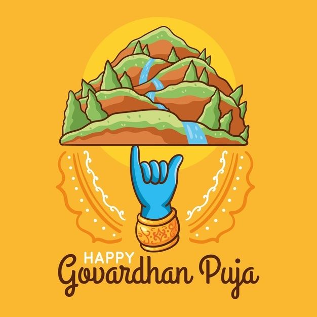 Hand drawn govardhan puja | Free Vector #Freepik #freevector #hand #hand-drawn #celebration #happy Govardhan Pooja, Happy Govardhan Puja, Happy Govardhan, Govardhan Puja, Tree Logo Design, Festival Background, Tree Logos, Website Design Company, Holiday Background