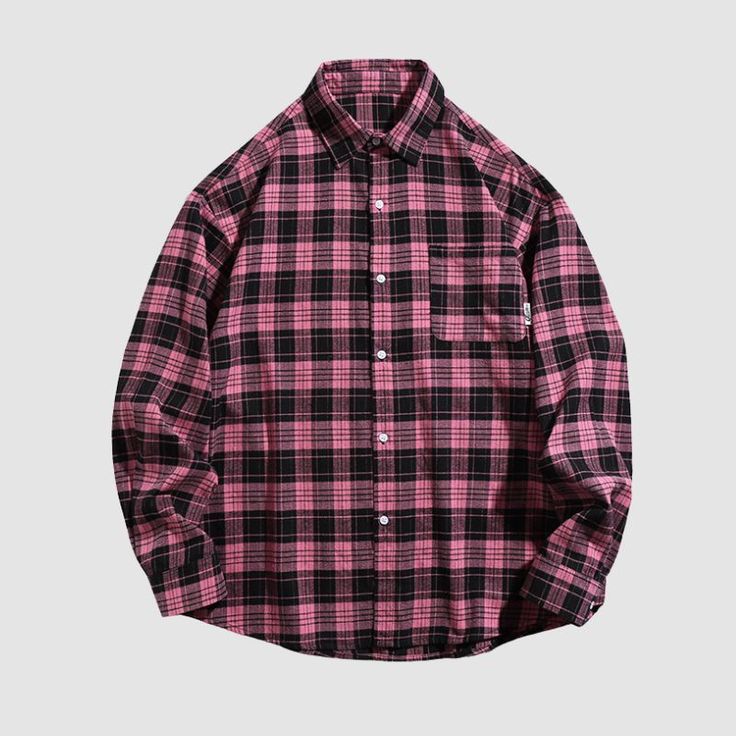 Material: 79.8% Polyester, 14.1% Cotton, 4.1% Viscose, 2.0% NylonFeatures: Shirts, lapel, long sleeve, plaid shirts, letter printed design, relaxed fit, soft and breathable, unisex, couple outfits.Style: Casual, college, streetwear Costume Bags, Bra Set, Couple Outfits, Letter Prints, Black Shirt, New Dress, Plaid, Print Design, Relaxed Fit