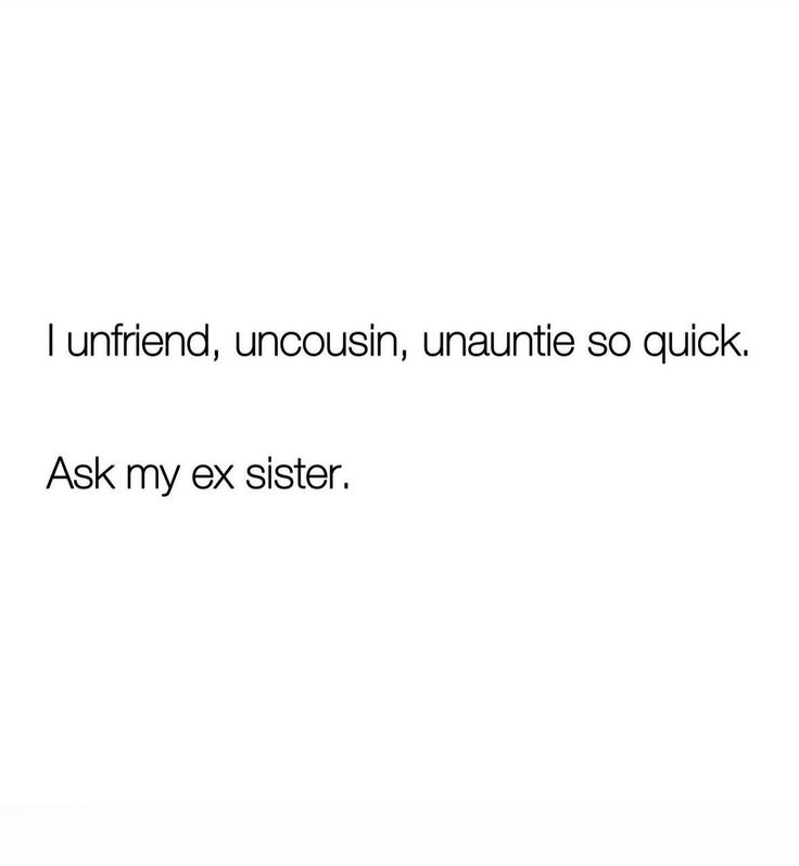 a white background with the words, i unfrend, unfocusin, unauntite so quick ask my ex sister