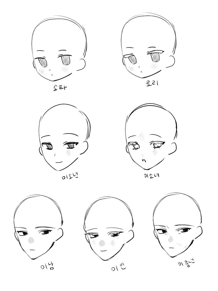 Sketch Face, Draw Reference, 얼굴 드로잉, 얼굴 그리기, Manga Drawing Tutorials, Sketches Tutorial, Picture Art, Poses References, Digital Painting Tutorials