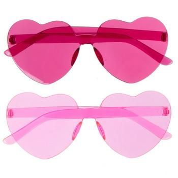 Dimensions: 2.25" H x 5.5" W x 5.75" D Size: One Size Fits Most Material: Plastic Color: Pink & Hot Pink Care & Safety: Novelty Use Only; Not Intended To Protect Eyes From Impact & UV Rays Age Grade: 4+ Quantity: 6 Get your party on with these Heart Sunglasses. These plastic sunglasses have frames that are in the shapes of hearts that boast a pink or dark pink color. Gift them out as party favors or use them as props at the photo booth! Baking Party Favors, Pink Wednesday, Dark Pink Color, Coquette Girl, Woman Accessories, Baking Party, Plastic Sunglasses, Cute Glasses, Heart Sunglasses