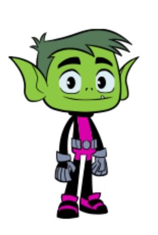 an image of a cartoon character with green hair