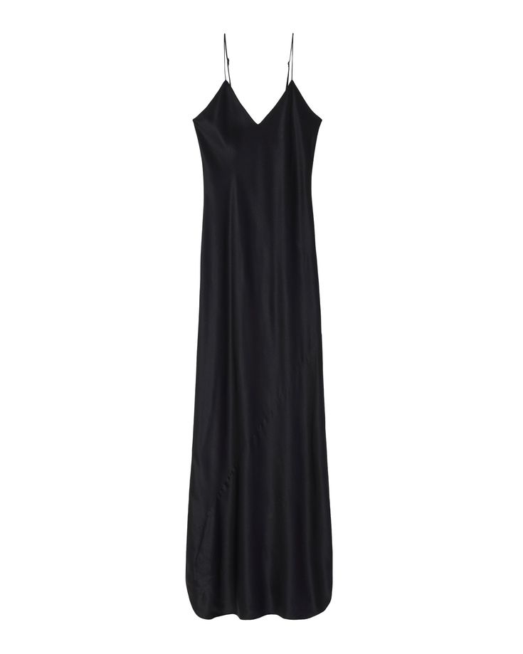 The Nili Lotan Cami Gown is chic,  simple, and straightforward. Cut on the bias so sizing is slightly flexible. Charmeuse Fabric, Winter Capsule Wardrobe, Slick Hairstyles, Nili Lotan, Floor Length Gown, Silk Gown, Maxi Slip Dress, Modern Wardrobe, Silk Slip