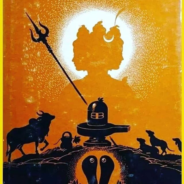 an old movie poster with the silhouettes of people and animals