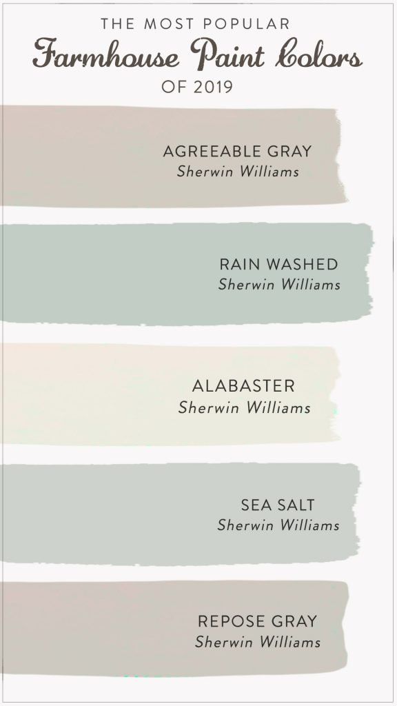 the most popular paint colors for walls and ceilings in 2019 infographical color swatches