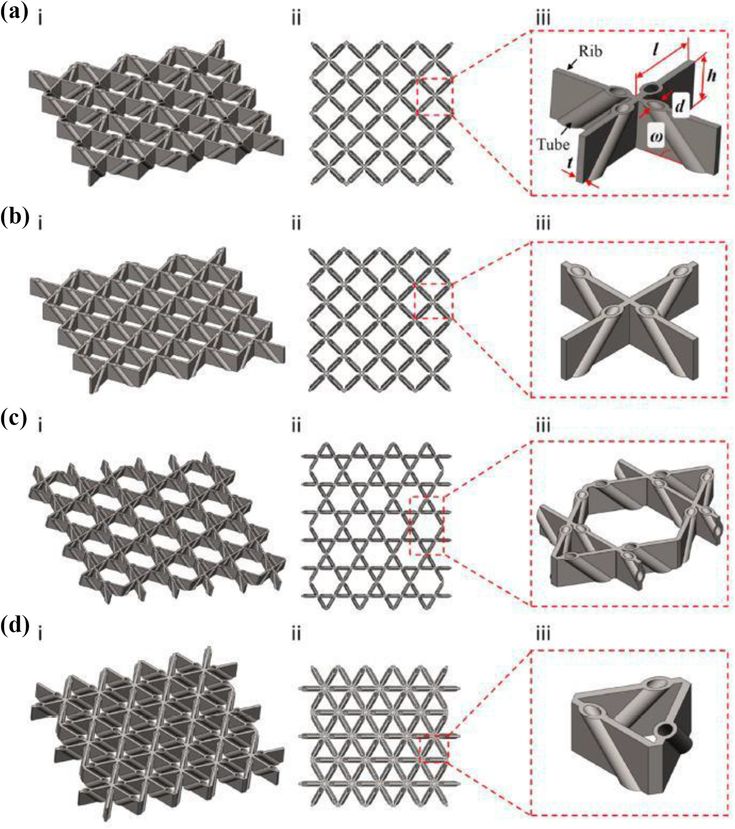 several different types of metal structures and their corresponding shapes are shown in this diagram, with the