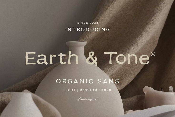 an image of earth and tone organic sanss