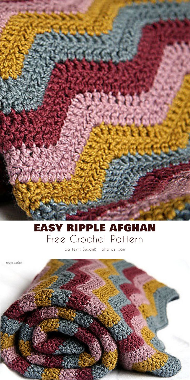 the crochet pattern is easy to make