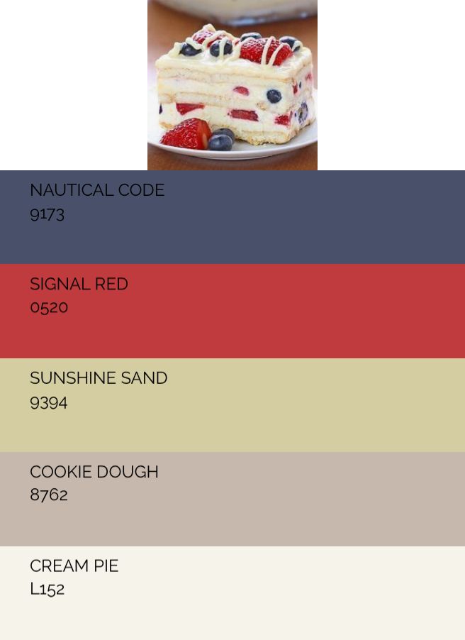 the color scheme for this cake is red, white and blue