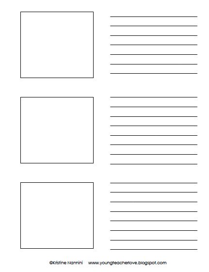 the four squares are shown in this worksheet to help students learn how to write