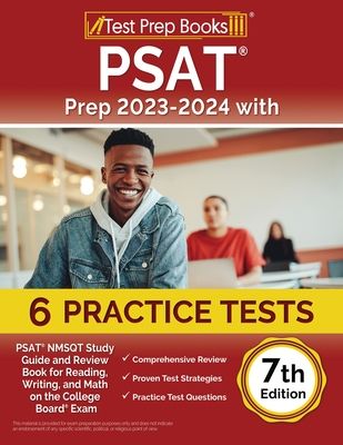 the test prep book for psat with 6 practice tests