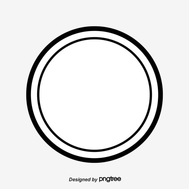 a black and white drawing of a circle with the word designed by pngteee