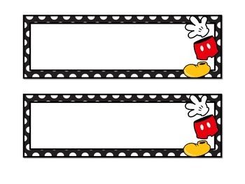 two black and white film strips with mickey mouse on them, one has a red cup