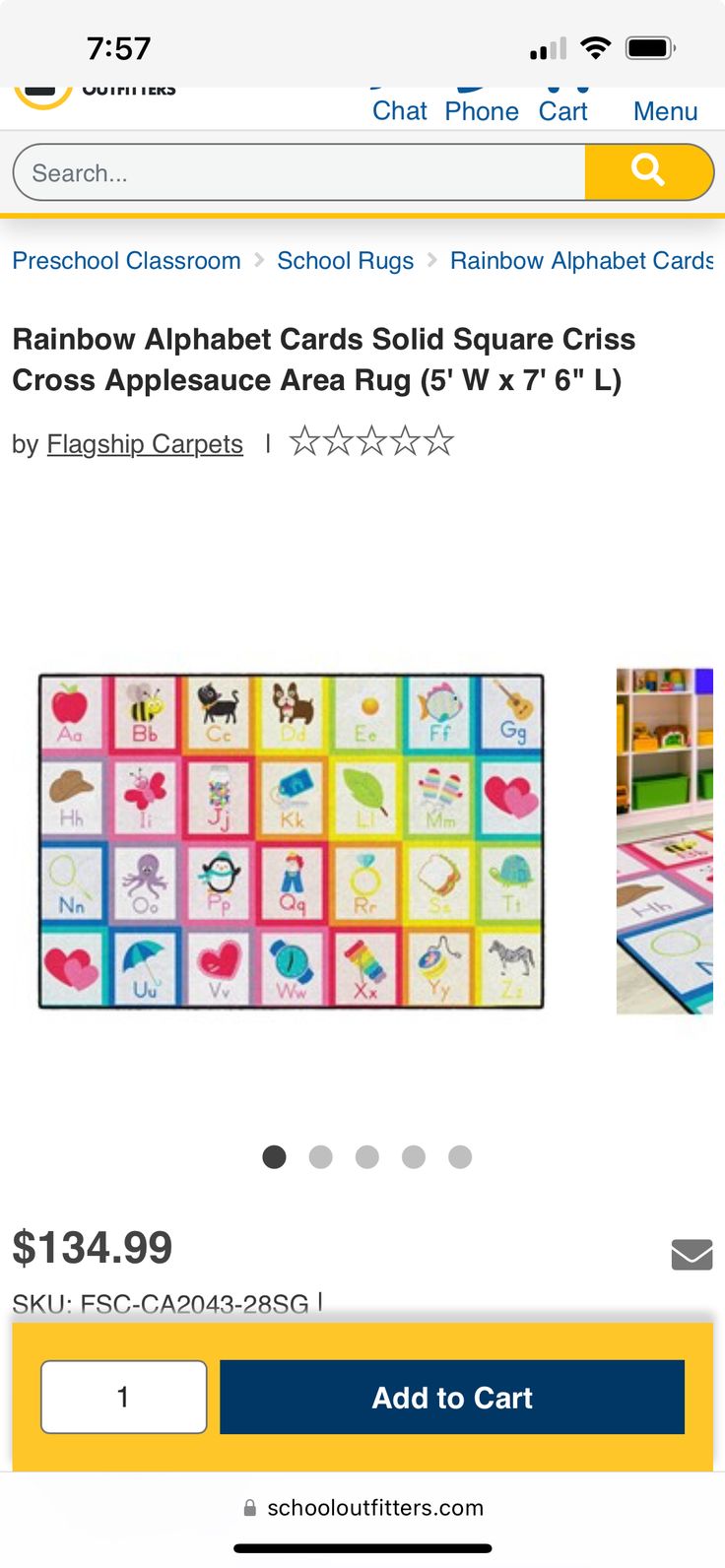 the rainbow alphabet cards sold at target