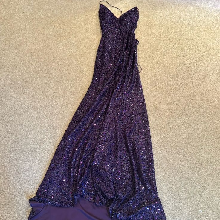 Has Sequins Deep Purple Prom Dress Long, Dark Purple And Black Prom Dress, Dark Formal Dress, Dark Purple Sparkly Prom Dress, Peom Dresses, Prom Dresses Dark Purple, Dark Purple Long Dress, Deep Purple Prom Dress, Dark Purple Prom Dresses