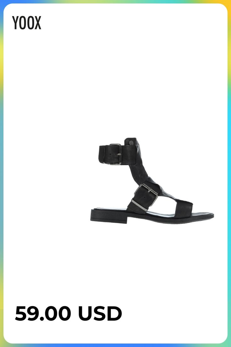 leather, buckle, solid color, flat, leather lining, rubber sole, contains non-textile parts of animal origin, round toeline , Color: Black , Size: 7 Leather Buckle, Rubber Sole, Womens Sandals, Size 7, Buckle, Textiles, Solid Color, Sandals, The Originals