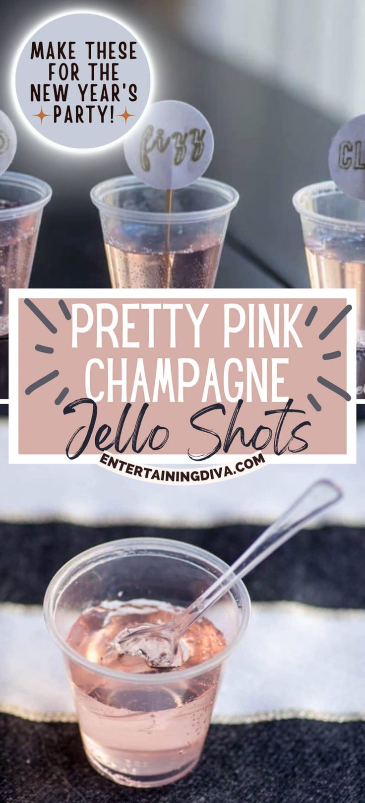 Pretty Pink Champagne Jello Shots Champagne Jello Shots Recipe, Champagne Jello, Champagne Jelly, Champagne Jello Shots, Best Jello Shots, Jello Shots Vodka, Jello Shots Recipe, Jello Shot Cups, Halloween Jello Shots