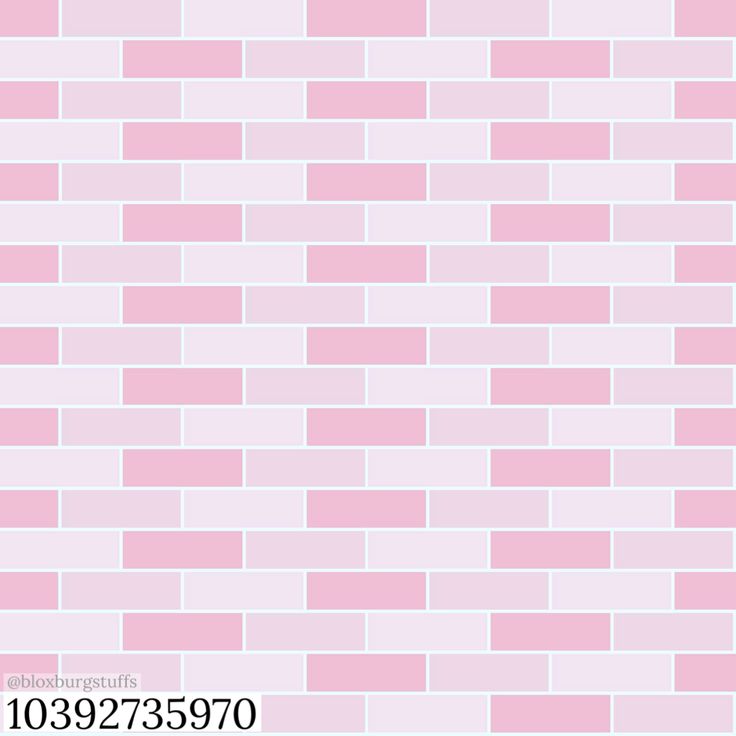 a pink brick wallpaper pattern with white and light pink bricks on the bottom half