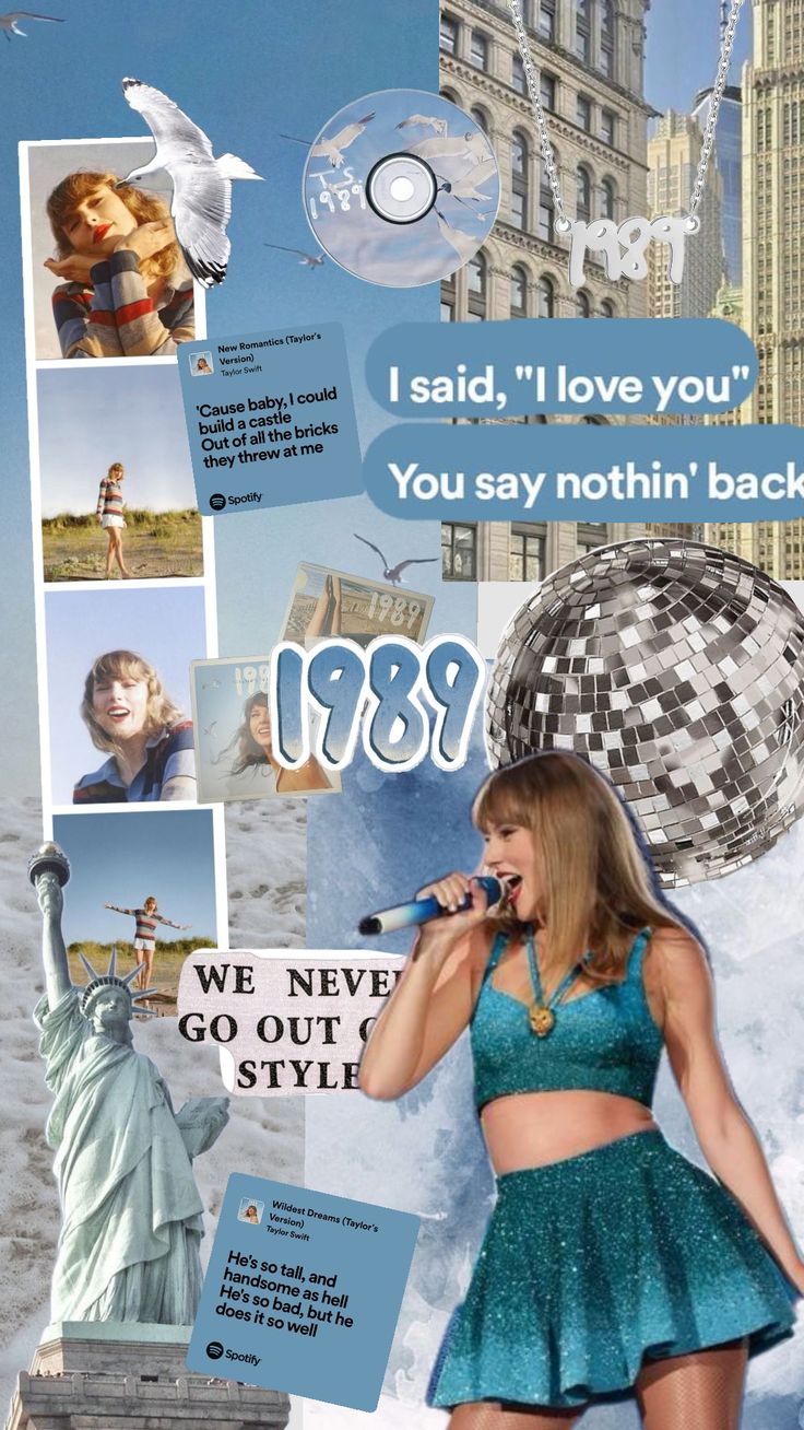 a collage of photos with the words, i said, i love you, you say nothing back