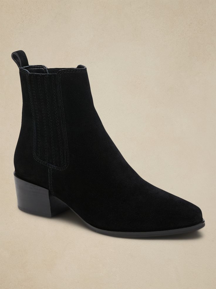 A timeless Chelsea boot, designed with the classic pull-tab and elastic panels that make them effortlessly easy to wear.  SUEDE: Crafted in luxuriously soft and sturdy suede.  Leather lining.  Exclusive Padding System features memory foam and a cushi Suede Chelsea Boots With Heel Pull Tab, Classic Suede Boots With Cushioned Footbed, Suede Ankle-high Boots With Cushioned Footbed, Ankle-high Suede Boots With Cushioned Footbed, Suede Chelsea Boots With Reinforced Heel And Medium Width, Suede Ankle Boots With Cushioned Footbed, Cushioned Suede Ankle Boots, Suede Fall Boots, Trippy Pictures