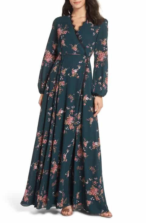 Product Image فستان زهري, Floral Print Gowns, Long Sleeve Bridesmaid Dress, Long Dress Design, Printed Gowns, Muslim Fashion Dress, Muslim Fashion Outfits, Muslimah Fashion Outfits, Stylish Dresses For Girls