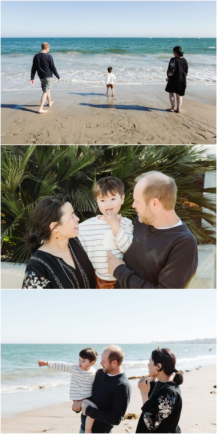 Santa Barbara Family Photo Session at East Beach in California Family Photos At The Beach, Beach In California, Santa Barbara California, Family Photo Sessions, Family Moments, Best Model, Family Session, Photo Session, Santa Barbara