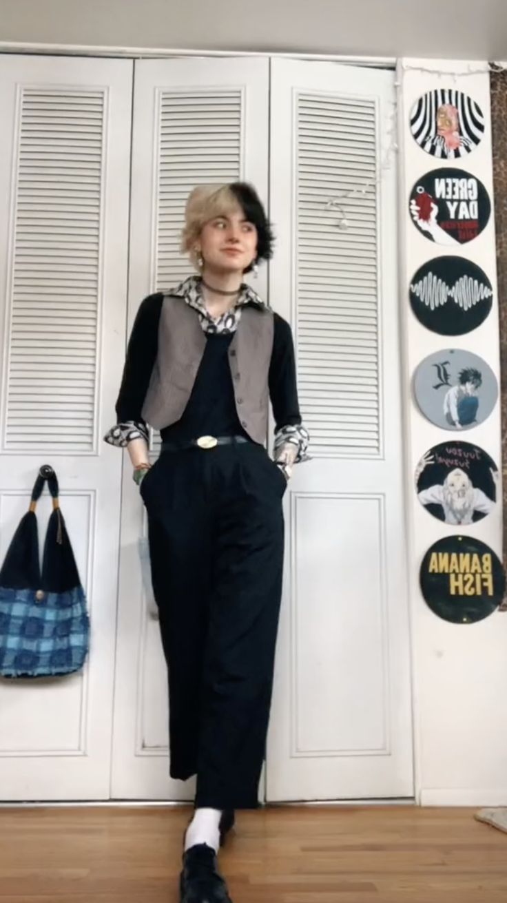 Nonbinary Prom Outfit, Enby Style, Enby Outfits, Non Binary Outfits, Enby Fashion, Non Binary Fashion, Androgynous Outfits, Genderless Fashion, Dark Academia Clothes