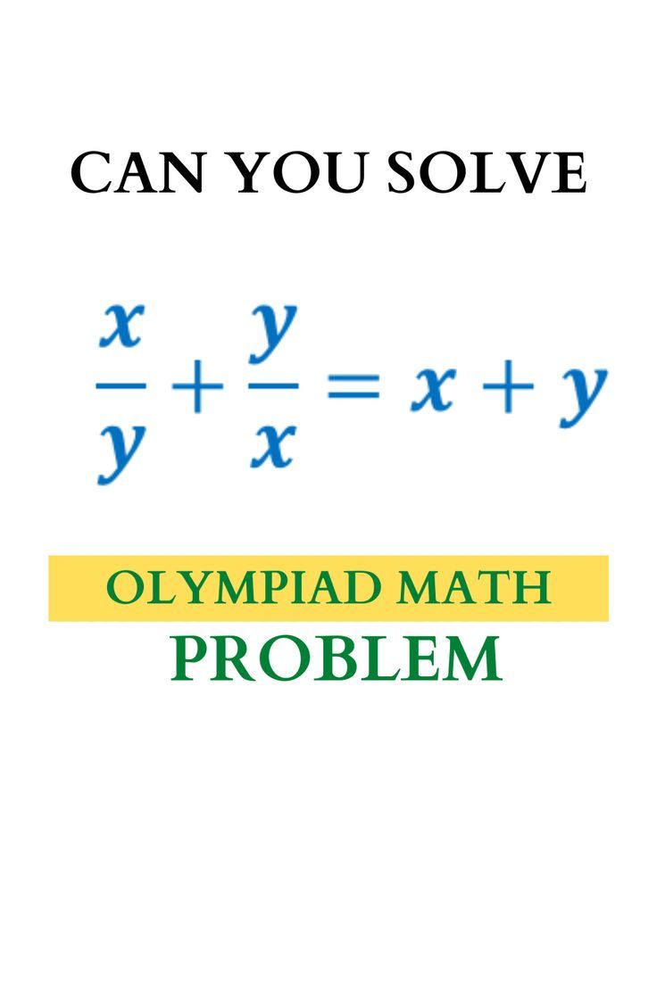 the book can you solve? by olympadd math problem, which is written in