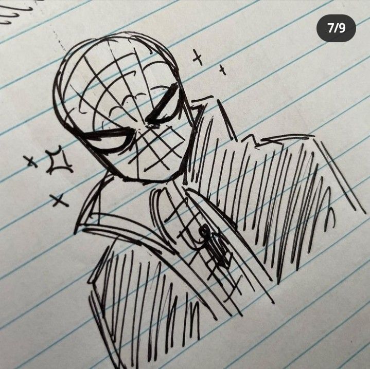 a drawing of a spider man with the caption that reads, i'm not going