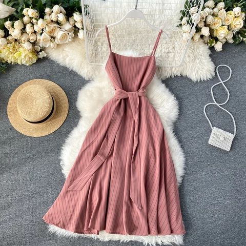 Fendi Dress, Lace A Line Dress, Sleeveless Dress Summer, Dress Spaghetti, Mid Length Dresses, Spaghetti Strap Dresses, Bandage Dress, Chic Dress, Backless Dress Formal