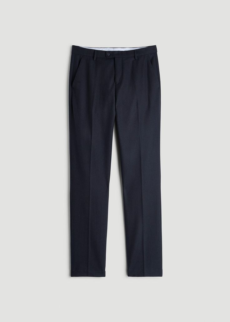 Tapered Wool Pants for the Guy with Style Elevated Slacks for Tall Men Step into comfort and class with our Wool Pants for Tall Men, specially sized for guys who stand above the rest. These full-length men's tall pants offer a tapered fit and a mid-rise, ensuring comfort without compromising on style. The pre-washed fabric minimizes shrinkage, while slash and double welt pockets provide ample storage for your essentials.• Tapered fit for a modern look• Mid-rise for comfortable wear• Slash and do Scrubs Dress, Cozy Sleepwear, Mens Dress Pants, Fall Denim, Sports Blazer, Long Sleeve Tee Shirts, Athletic Pants, Wool Pants, Suit Shop