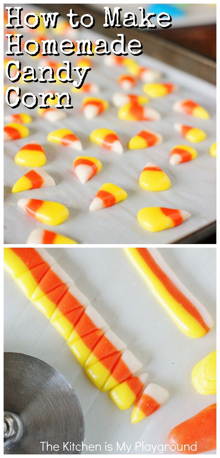 how to make homemade candy corn from the kitchen is my playground