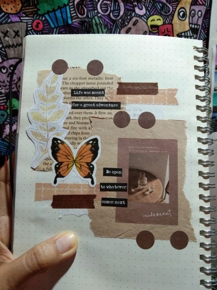 Journal idea, Journal Spread, Scrapbook Aesthetic Journal Ideas Vintage Simple, Aesthetic Journal Collage, Diy Journal Ideas Pages Creative, Aesthetic Journal Spreads, Scrap Journal Ideas Aesthetic, Art Journal Spreads, Scrapbook Spread Ideas, Brown Scrapbook Ideas, Brown Journal Ideas