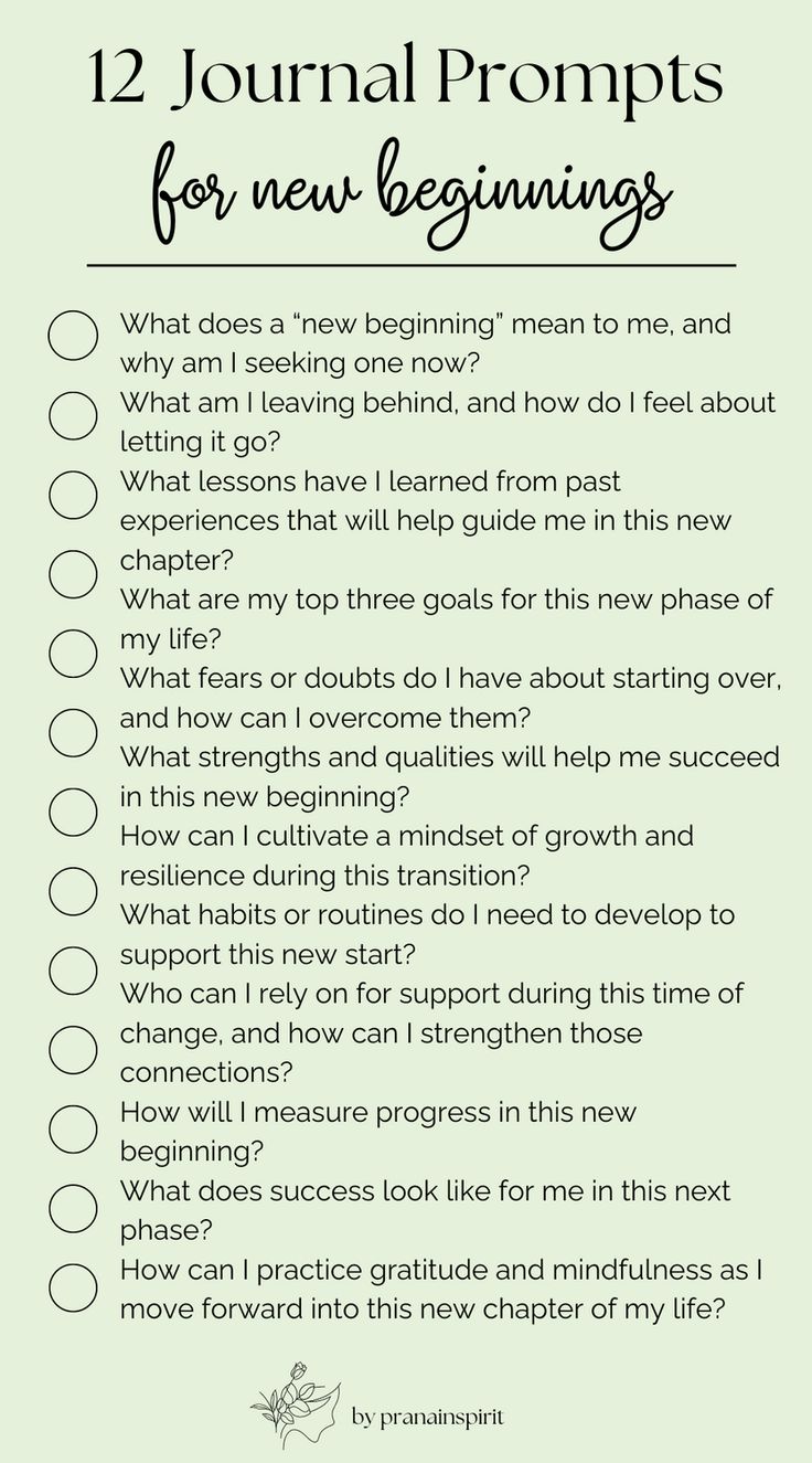 Change isn't always easy. Journal through those questions to find confidence, security and the beauty of new beginnings

#journaling #journalprompts #journalquestions #journalideas #growthmindset #personaldevelopment #successmindset #journaling New Beginning Journal Prompts, Beginning Journal Prompts, Beautiful Journal Prompts, New Chapter Journal Prompts, Beginning Journaling, Deep Thinking Journal Prompts, Life Changing Journal Prompts, Beginning Of The Year Journal Prompts, Journal Prompts For Finding Yourself