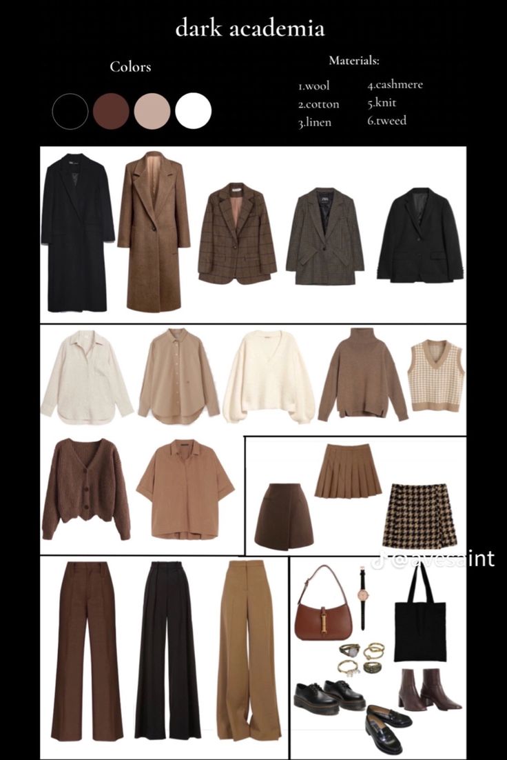 00s Mode, Dark Academia Outfits, Capsule Wardrobe Casual, Dark Academia Outfit, Chique Outfit, Academia Outfits, Fashion Capsule Wardrobe, Hiking Aesthetic, Winter Fashion Outfits Casual