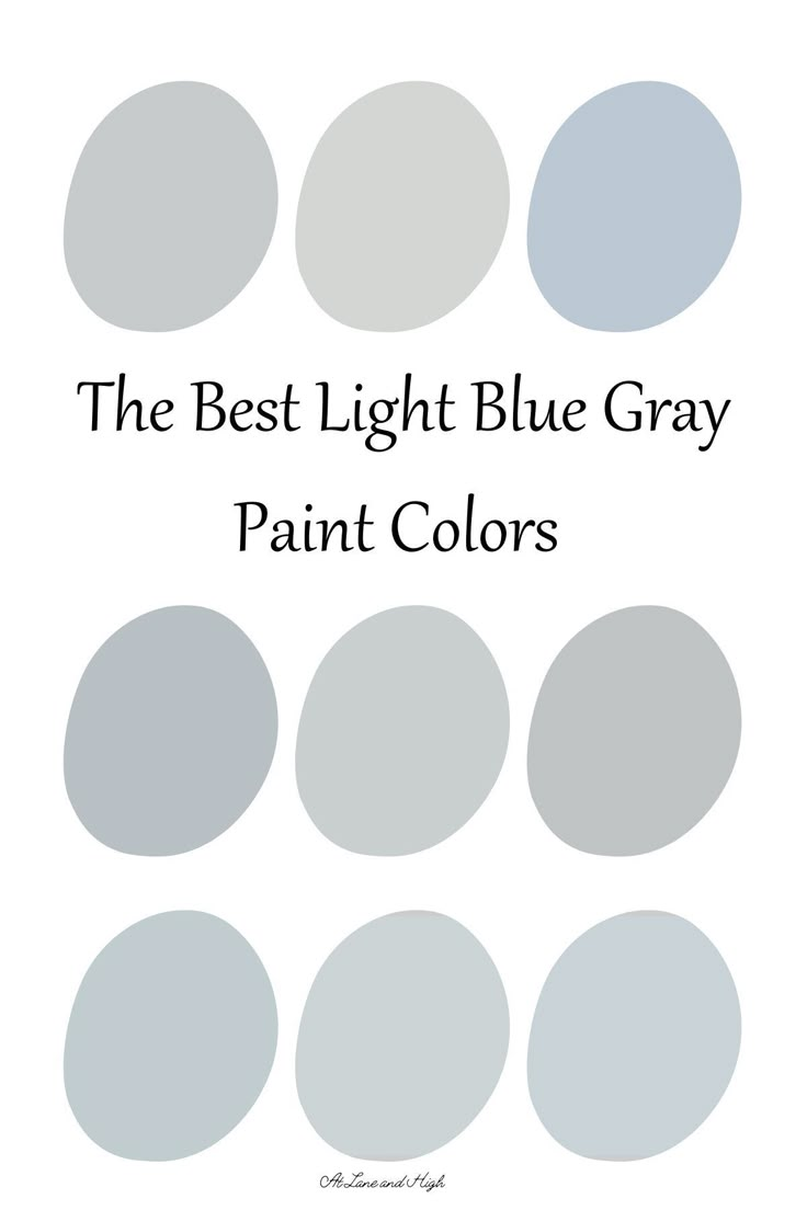 the best light blue gray paint colors