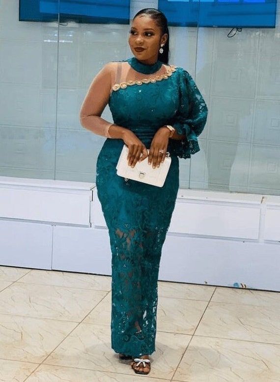 Latest Lace Styles, Nigerian Lace Dress, Party Wears, Nigerian Lace Styles Dress, Stylish Naija, Nigerian Lace Styles, African Lace Styles, Best African Dresses, African Fashion Skirts