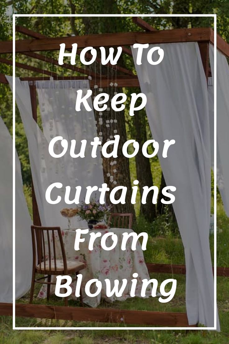 outdoor curtains Outdoor Curtain Ideas Patio, How To Weigh Down Outdoor Curtains, How To Hang Outdoor Curtains For Patio, Outdoor Curtain Weight Ideas, Diy Outdoor Curtain Rods, Camping Curtains, Outside Curtains, Outdoor Curtain Rods, Gazebo Curtains