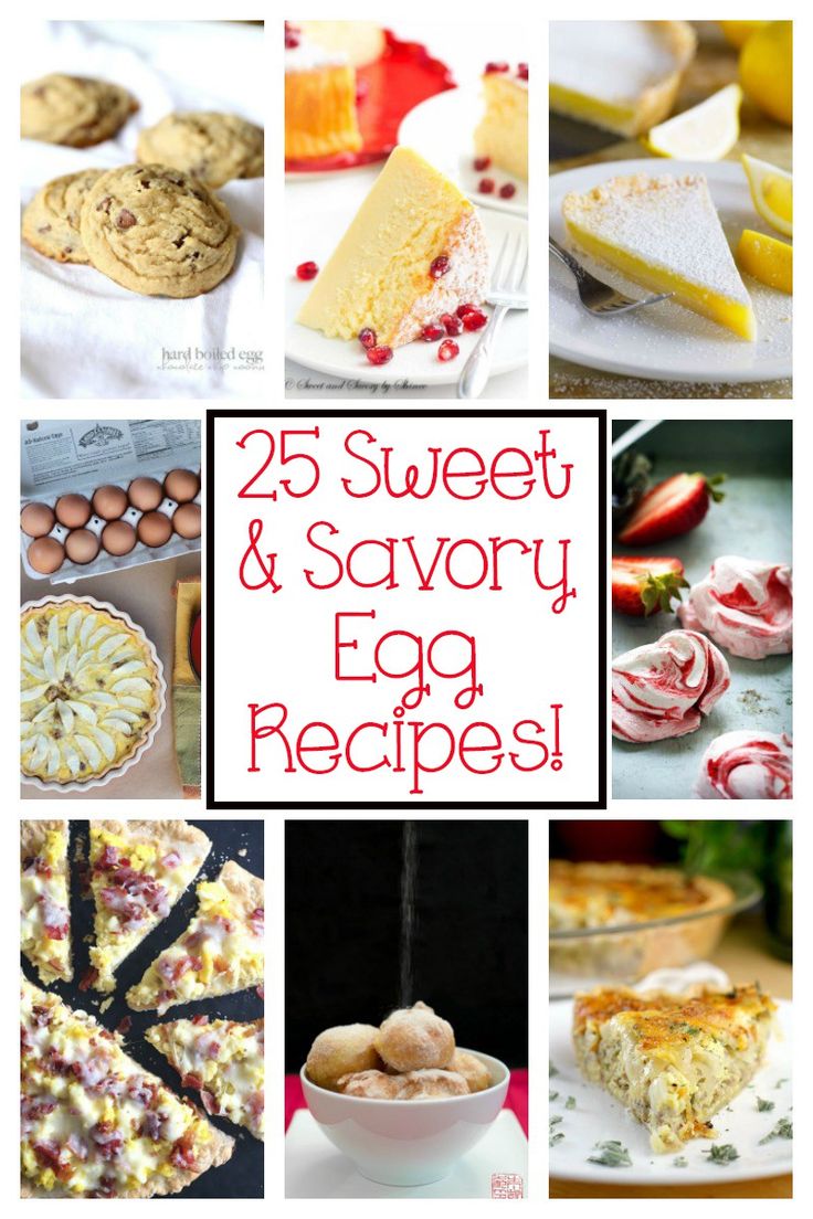 25 sweet and savory egg recipes that are perfect for easter, brunch or desserts