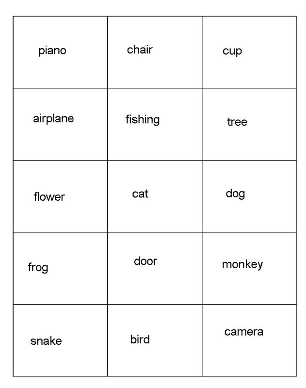 the words in this worksheet are for children to learn