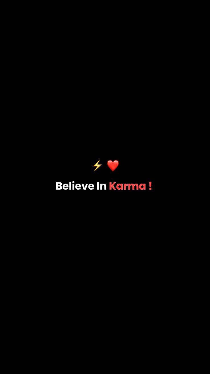 the words believe in karama are written on a black background with red and yellow hearts