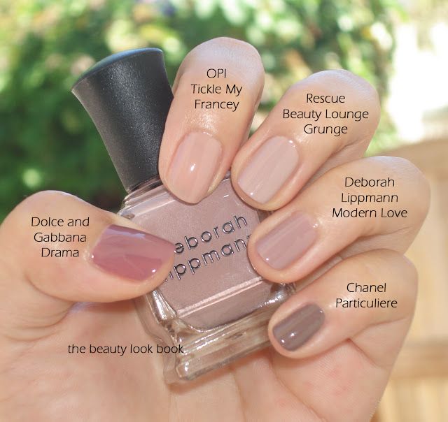 Deborah Lippmann Modern Love - The Beauty Look Book Neutral Nail Polish, Nude Nail Polish, Fall Nail Colors, Deborah Lippmann, Neutral Nails, Up Nails, Manicure Y Pedicure, Nail It, Sally Hansen