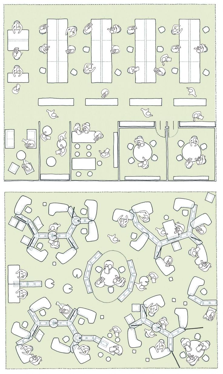 the floor plan for an apartment with furniture