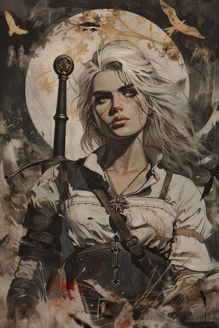 Ciri Witcher Wallpapers, Witcher Ciri Art, Ciri Witcher Art, Ciri Witcher Fanart, The Witcher 3 Wallpapers, Ciri Wallpaper, The Witcher Characters, Cirilla Witcher, The Witcher Wallpapers