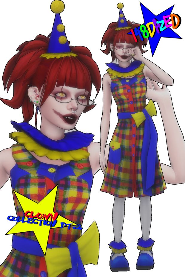 Ts4 Maxis Match Cc, Sims 4 Cc Maxis, Sims 4 Cc Maxis Match, Clown Collar, Anime Computer Wallpaper, Sims 4 Cas Mods, The Sims 4 Packs, Sims 4 Cc Makeup, Sims 4 Cc Folder