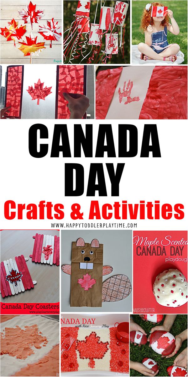 canada day crafts and activities for kids