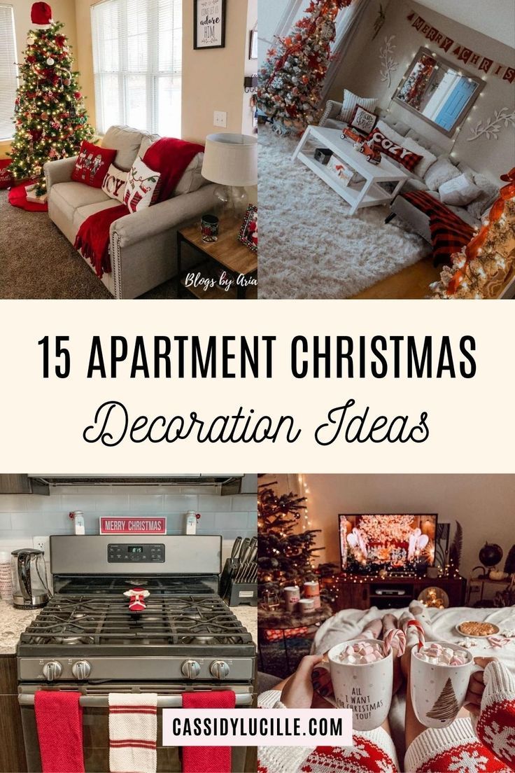 christmas decorating ideas for the living room and kitchen