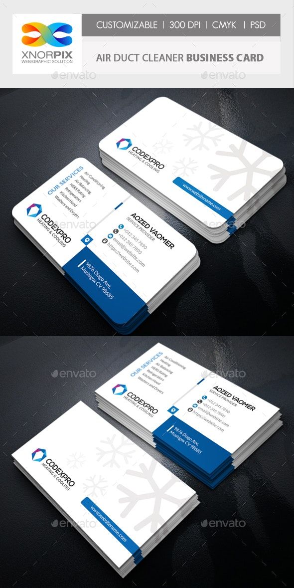 three different business cards mock up for printing