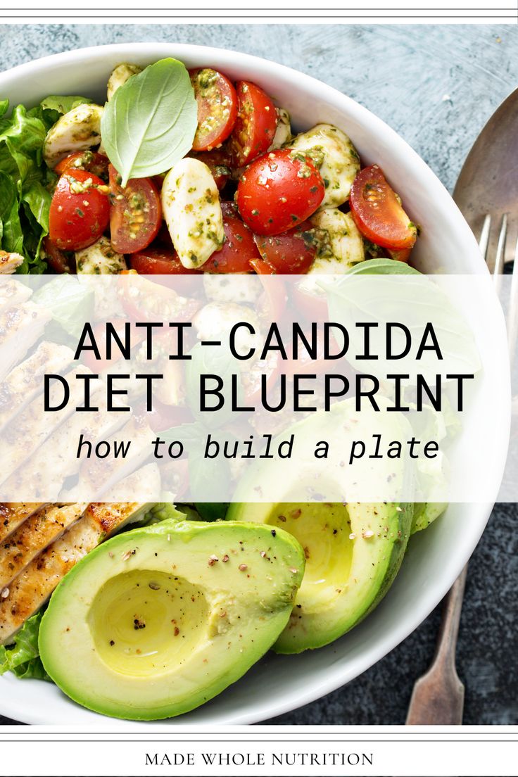 Anti-Candida Diet Blueprint — Functional Health Research + Resources — Made Whole Nutrition Yeast Free Diet Candida Cleanse, Candida Cleanse Meal Plan, Candida Dinner Recipes, Mevy Diet Recipes, Candida Meal Plan, Anti Candida Diet Recipes, Anti Inflammation Dinner, Mevy Diet, Candida Diet Recipes Dinner