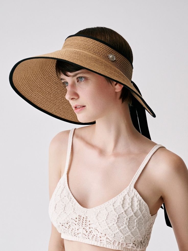 Editor's Notessieor presents unique and stylish hats that add a cute accent to your look. - Made of raffia fabric- Wide and long visor- Strap closure on the back- Vintage button embellished- Classic and trendy mood Measurements (in.)One Size- Visor: 5.12 in.- Depth: 1.97 in.- Circumference: 21.65 ~ 24.41 in. Composition & Care- Material: 100% Raffia- Avoid direct heat and moisture- Natural dry in the shade if wet- Do not bleach- Do not iron- Do not dry clean- Please refer to t Wide Hat, Stylish Hats, Vintage Button, The Shade, Accessories Hats, Miami, Bleach, Dry Clean, Outfit Ideas